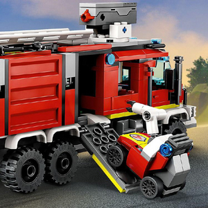 レゴジャパン LEGO シティ 60374 消防指令トラック 60374ｼﾖｳﾎﾞｳｼﾚｲﾄﾗﾂｸ-イメージ8