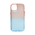 Hamee iPhone 14用TPUケース IFACE LOOK IN CLEAR LOLLY ストロベリー/アクア 41-946343-イメージ1