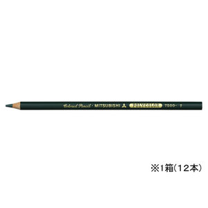 三菱鉛筆 ポリカラー(色鉛筆)ふかみどり 12本 F207717-K7500.7-イメージ1