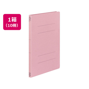 コクヨ フラットファイル(二つ折りタイプ) A4タテ ピンク 10冊 1パック(10冊) F835870-ﾌ-VF10P-イメージ1