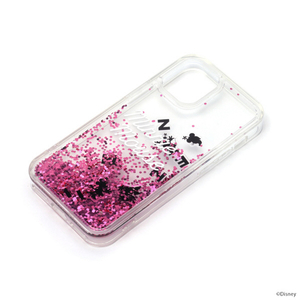PGA iPhone 12 mini用グリッターケース ミニーマウス PG-DLQ20F02MNE-イメージ1