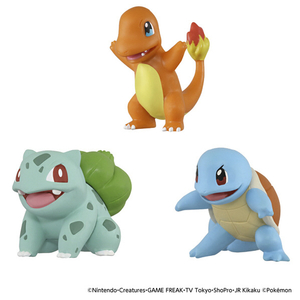 タカラトミー ポケットモンスター ポケモン30周年記念 モンコレ旅立ちの3匹セット カントー地方 カントー地方 ﾎﾟｹﾓﾝ30THﾓﾝｺﾚ3ﾋｷｾﾂﾄｶﾝﾄ--イメージ2