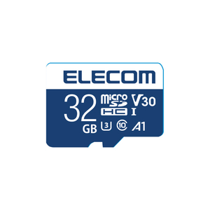 エレコム microSDHCメモリカード(UHS-I対応)(32GB) MF-EMR032GU13V3-イメージ1