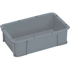 岐阜プラスチック工業 ST型コンテナーST-5A グレー FC083GN-8362463-イメージ1