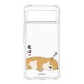 abbi FRIENDS Google Pixel 8用しばたさん ハイブリッドケース 昼寝 ABF26635P8