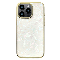 ユニケース iPhone 16 Pro Max用Glass Shell Case ゴールド UNI-CSIP24LP-0GSGD