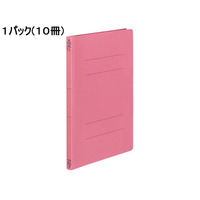 コクヨ フラットファイル(ダブルとじ具タイプ) A4タテ ピンク 10冊 1パック(10冊) F835871-ﾌ-VD10P