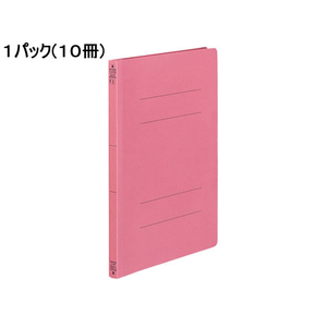 コクヨ フラットファイル(ダブルとじ具タイプ) A4タテ ピンク 10冊 1パック(10冊) F835871-ﾌ-VD10P-イメージ1