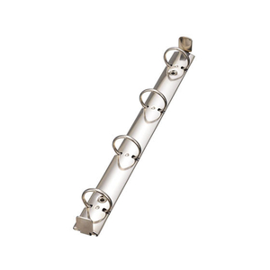 リヒトラブ カルテブック クリヤー A4タテ 4穴 背幅38mm レッド FC64917-HB447-5-イメージ2