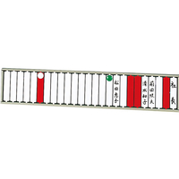 リヒトラブ 回転標示盤 25口座 FC58840-S2531