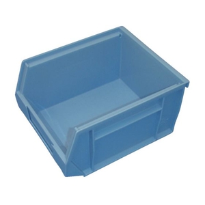 ＤＩＣプラスチック HB型コンテナ HB-3 外寸:W250×D210×H130 青 ブルー5.1210250130 FC631GN-8355751-イメージ1