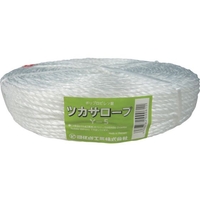 司化成工業 PP融着三本撚ロープ(ツカサロープ)Y-5 FC985GE-3982149
