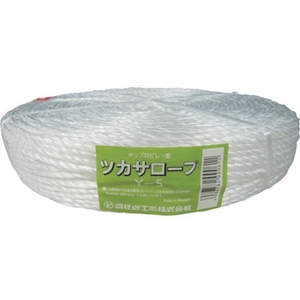 司化成工業 PP融着三本撚ロープ(ツカサロープ)Y-5 FC985GE-3982149-イメージ1