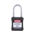 IFAM/ロックアウト用南京錠 スチール製シャックル 黒 0 44860 FC308VC-3860957-イメージ1