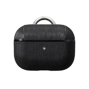 musashino LABEL AirPods Pro Wireless Charging Case用ソフトレザーカバー ブラック CP-APP1LC1/B-イメージ1