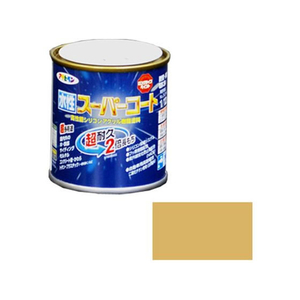 アサヒペン 水性スーパーコート 1／12L ベージュ FC393NS-イメージ1