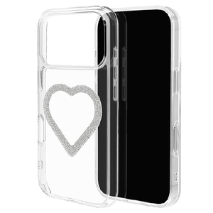 ラスタバナナ iPhone18 Pro/17Pro用 ＭＩＧＮＵ　ハイブリッドケース　ラメＳＶ クリア 9651IP6BHPMSV-イメージ1