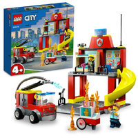 レゴジャパン LEGO シティ 60375 消防署と消防車 60375ｼﾖｳﾎﾞｳｼﾖﾄｼﾖｳﾎﾞｳｼﾔ