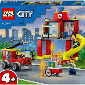 レゴジャパン LEGO シティ 60375 消防署と消防車 60375ｼﾖｳﾎﾞｳｼﾖﾄｼﾖｳﾎﾞｳｼﾔ-イメージ5