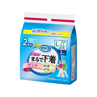 KAO リリーフ 超うす型まるで下着 カラーパンツ ピンク L~LL 2枚 F081677