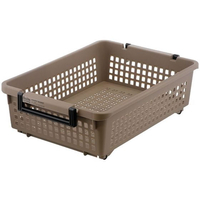 ＬＩＶ ＰＬＵＳ ベストコ ハンディー バスケット ブラウン ロータイプ MA-4171 FCE152W-MA- 4171