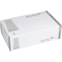 ファーストレイト PEエプロン優 ロング ホワイト 50枚 FCB460H-FR-6721