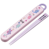 スケーター 抗菌食洗機対応箸箱セット ハッピー&スマイルレインボー ABS2AMAGﾊﾂﾋﾟ-ｽﾏｲﾙR