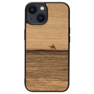Man & Wood iPhone 14 Plus用天然木ケース Terra I23636I14M-イメージ1