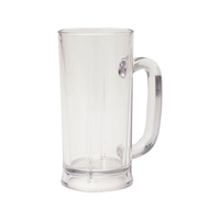 石川樹脂工業 プラキラ ビールジョッキ 400cc クリア FCL5918-027662001