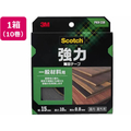 3M スコッチ 強力両面テープ 一般材料用幅15mm×10m 10巻 FCV3388-PKH-15R