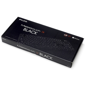 FILCO メカニカルキーボード 青軸 フルサイズ 日本語配列 Majestouch 3 BLACK ブラック FKBN108MC/NFMB3-イメージ7