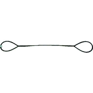 トラスコ中山 玉掛けワイヤーロープ 段落し 10mm×1m FC360GM-4891538-イメージ1