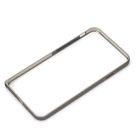 PGA iPhone XR用アルミニウムバンパー ブラック PG-18YBP01BK