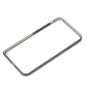 PGA iPhone XR用アルミニウムバンパー ブラック PG-18YBP01BK-イメージ1