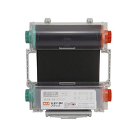 マックス ビーポップ インクリボンカセット 100タイプ プロセスカラー SLーR118RCブラック FCG345W-IL92320