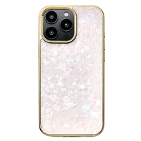 ユニケース iPhone 16 Pro Max用Glass Shell Case ピンク UNI-CSIP24LP-0GSPN