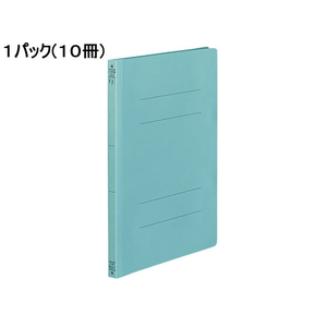 コクヨ フラットファイル(ダブルとじ具タイプ) A4タテ 青 10冊 1パック(10冊) F835872-ﾌ-VD10B-イメージ1