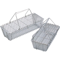 エムテートリマツ MT/18-8 箸消毒篭 大 260×102×H67 23cm用 FCL6211-026133001