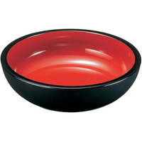 福井クラフト 尺2 こね鉢 外黒内朱天黒 6-848-6 FC565KY-0199800