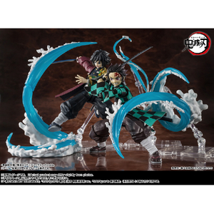 バンダイスピリッツ S．H．Figuarts 竈門炭治郎&冨岡義勇 水の呼吸エフェクトパーツSET SHFﾐｽﾞﾉｺｷﾕｳｴﾌｴｸﾄﾊﾟ-ﾂSET-イメージ2