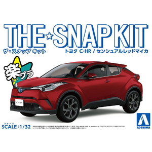 アオシマ 1/32 トヨタ C-HR(センシュアルレッドマイカ) ザ・スナップキット No.6-D Aｽﾅﾂﾌﾟ06DﾄﾖﾀCHRﾚﾂﾄﾞﾏｲｶ-イメージ3
