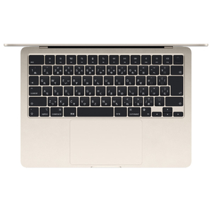 Apple 13インチMacBook Air： 8コアCPUと10コアGPUを搭載したApple M3チップ 8GB 512GB SSD スターライト MRXU3J/A-イメージ2