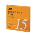 3M 両面粘着テープ 7108 15mmX10m 厚さ0.8mm 灰色 FC869WH-4714393