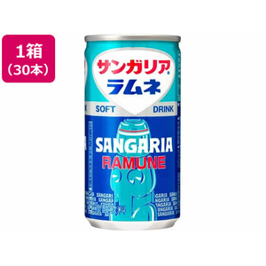 サンガリア サンガリア ラムネ 缶 190g×30本 FC638YN-408-イメージ1