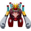 グッドスマイルカンパニー BRICKROID エヴァンゲリオン2号機 獣化第2形態「ヱヴァンゲリヲン新劇場版」 BRICKROIDEVA2ｺﾞｳｷﾀﾞｲ2ｹｲﾀｲ