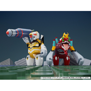 グッドスマイルカンパニー BRICKROID エヴァンゲリオン2号機 獣化第2形態「ヱヴァンゲリヲン新劇場版」 BRICKROIDEVA2ｺﾞｳｷﾀﾞｲ2ｹｲﾀｲ-イメージ5