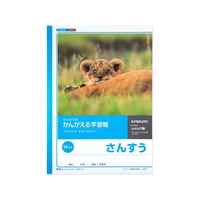 キョクトウ かんがえる学習帳 B5 さんすう 14マス 15mm 1～3年生14マス-1冊 F887857-L2-1
