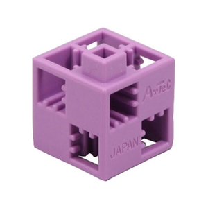 アーテック Artecブロック 基本四角 100P 薄紫 FCS2944-77854-イメージ2
