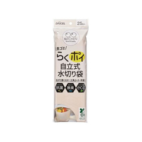 ダイセルミライズ らくポイ 自立式水切り袋 25枚入 FC602NY