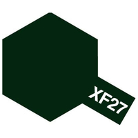 タミヤ アクリルミニ XF-27 ブラックグリーン TｱｸﾘﾙﾐﾆXF27